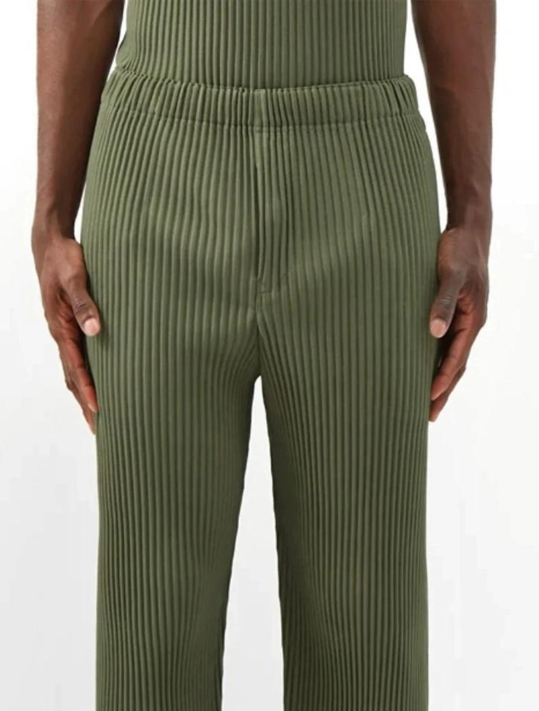 Pantalon plissé Issey Miyake