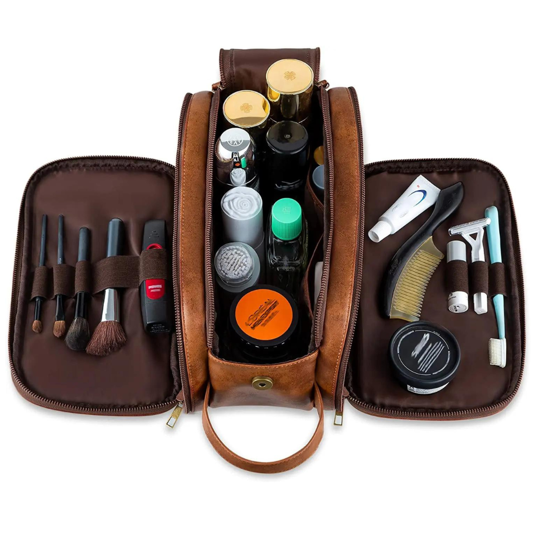 Trousse de toilette Executive en cuir